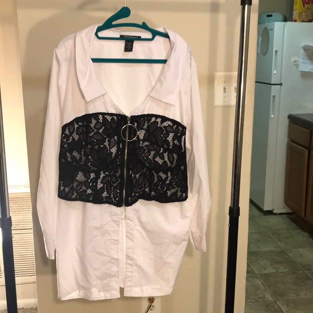 Corset blouse